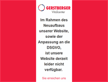 Tablet Screenshot of gerstberger.com